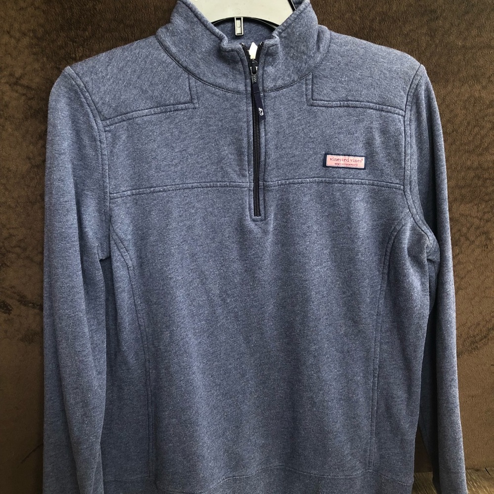 Vineyard Vines Navy Blue Half Zip